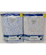 Basic Editions Intimates Soft Long Sleeve Pants Flannel Pajamas Sz Mediu... - $76.14 CAD