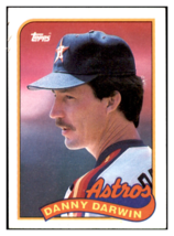 1989 Topps Danny Darwin   Houston Astros Baseball Card GMMGA - $0.43