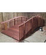 Cedar Bridge with spindle rails 20 ft long by 6 ft wide for ATV&#39;s golf c... - $253,596.50 MXN