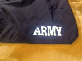 US Army PT Shorts APFU Physical Training Work Out Black W/Drawstring Siz... - £11.49 GBP
