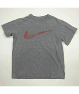 Nike Boys T-shirt Size M Gray Di28 - £6.63 GBP