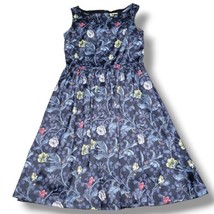 Lindy Bop Dress Size Small Women&#39;s A-Line Dress Sleeveless Satin Dress C... - $35.63