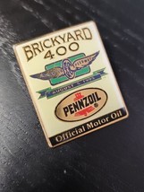 Nascar Racing Brickyard 400 Pennzoil Hat Pin Indianapolis Motor Speedway 1995 - £11.81 GBP
