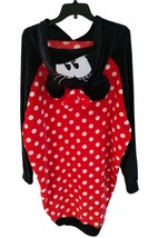 Disney Minnie Mouse Black Soot Hoodie sleepwear pajama Jump suit Size 3X... - $19.79