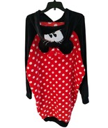 Disney Minnie Mouse Black Soot Hoodie sleepwear pajama Jump suit Size 3X... - $363.64 MXN