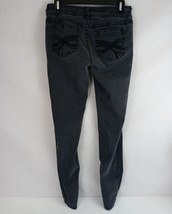 Wallflower Women&#39;s Midnight Black Straight Leg Jeans Size 9 - £11.43 GBP
