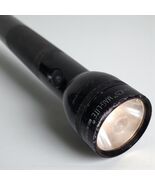 Vintage MAG-LITE LARGE 3 D Cell MAGLITE 12” Black Flashlight TESTED WORKING - $20.10