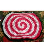 X-Large Candy Swirl Hot Pad Crochet Pattern #3951B PDF File - for a 9” X... - $1.50
