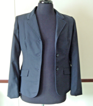 Vintage equestrian blazer by Reed Hill size 14 junior blue pin strip fox... - £38.93 GBP