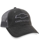 Chevrolet® Grey Embroidered Logo Mesh-Back Cap for Men  - €17,49 EUR