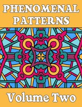 25 PATTERNS COLORING Pages Adult Coloring Book (Volume 2); Meditation, Relaxatio - £0.78 GBP