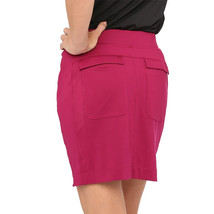 NWT BELYN KEY Pomegranate Cranberry Essential Jersey Knit GOLF SKORT M & L image 2