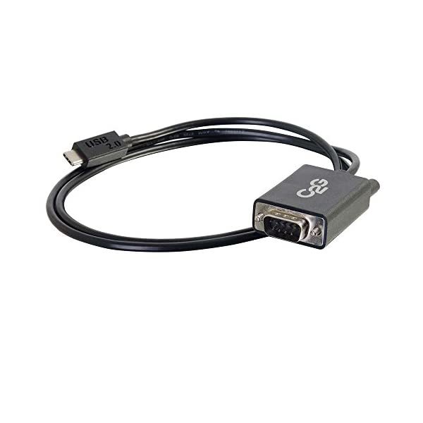 C2G USB 2.0 USB-C To DB9 Serial RS232 Adapter Cable  - $36.00