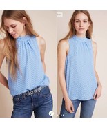 Anthropologie Maeve Charley Halter Blouse Size large NWT - $49.50