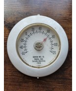 Vintage Newton Mfg Round Thermometer #042A Specialty Advertising - Made ... - $736.37 MXN