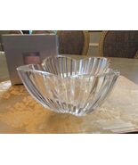 Mikasa Crystal Tulip Bowl 6&quot; Pattern  Lydia WX 055/713 Boxed - $126.94 MXN
