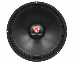 Rockville RVP15W8 1000 Watt 15" Mid-Bass Driver Car Audio Speaker Mid-Range - £86.31 GBP