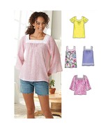 Simplicity Creative Patterns New Look 6284 Misses&#39; Pullover Top in Two L... - £11.79 GBP