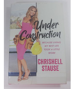 Under Construction Chrishell Stause Hardcover Autobiography Book First E... - £15.62 GBP