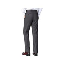 Men Renoir Flat Front Suit Separate Pants Slim Fit Soft Feel 202-1 Charcoal image 10