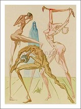 Artebonito - Salvador Dali, Hell 26, Woodcut, Divine Comedy - £182.26 GBP