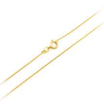 14K Solid Yellow Gold US Navy Anchor Symbol Pendant Necklace - £184.90 GBP+