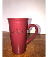 Gevalia 6&quot; 18 Ounce Coffee Mug-Burgundy With Gold Letters VNC - $17.71 CAD