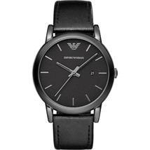 Emporio Armani AR1732 Classic Black Dial Men&#39;s Watch - £115.54 GBP