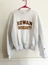 Champion Woman’s XS Rowan University  Crewneck Pullover Sweatshirt Light... - $13.85