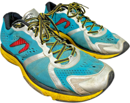 Newton Men&#39;s Gravity IV M000115 Blue Silver Distance Running Shoes size ... - $376.68 MXN