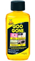 GOO GONE Adhesive Sticky REMOVER Removes labels Sticker tape Solvent 3 oz Bottle - £15.28 GBP