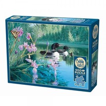 Iris Cove Loons Bird Jigsaw Puzzle 500 pc NIB Cobble Hill Made in America - £18.65 GBP