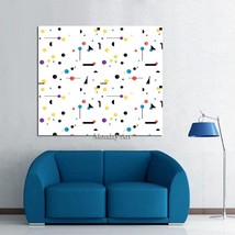 Abstract Hand Painted Canvas Painting Works Wassily Kandinsky Modern Oil Paintin - £93.39 GBP+