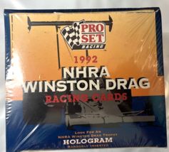 1992 Pro Set Nhra Winston Drag Racing Wax Box , Factory Sealed Contains 36 Packs - £20.82 GBP