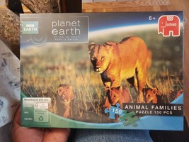 Jumbo Planet Earth - Animal Families Jigsaw Puzzle (150 Pieces) - £24.99 GBP
