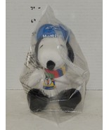 Peanuts Snoopy with Scarf and Hat Met Life 6&quot; PLUSH DOLL Toy In Package - $20.28 CAD
