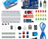 Basic Starter Kit With R3 Ch340,Breadboard + Retail Box Compatible With ... - £27.16 GBP