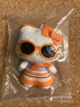 NEW Hello Kitty Series 3 Plush Dangler clip toys  ** BEACH STAR ** orang... - $5.81
