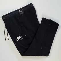 Nike Mens Size XL NSW Sportswear French Terry Tearaway Pants Black CU382... - $89.98