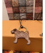 coach dog keychain Necklace Leather - £59.07 GBP