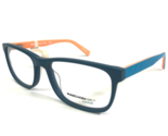 Marchon NYC Kids Eyeglasses Frames M-Jackson 320 Matte Blue Orange 51-16... - £30.87 GBP