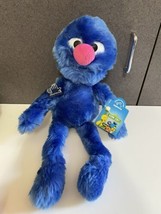 Vtg Sesame Street Grover 1993 Applause 14&quot; Tall Plush with tags VGC - £35.02 GBP