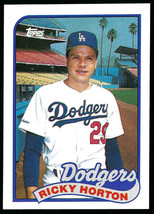 1989 Topps #232 Ricky Horton Los Angeles Dodgers - £1.25 GBP