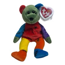 Ty Beanie Baby - FRANKENTEDDY the Bear (Orange/Blue Feet)(8.5 Inch) NEW ... - $12.00