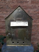 old bronze letterbox decorative house, very nice. - $148.50