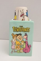 THE FLINTSTONES &amp; JETSONS BATHROOM CUP DISPENSER 1990 W/ORIGINAL SHIPPIN... - $24.74