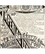 Imperial Granum 1885 Advertisement Victorian Quack Medicine Food DWKK9 - €21,33 EUR