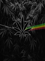 Marijuana Leaf Rainbow Cannabis Weed Plush Blanket Very Softy And Warm Queen - £47.47 GBP