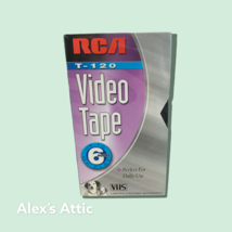 RCA: 6-Hour Blank Video Tape - Standard Grade (T-120H, VHS, Sealed) - £2.33 GBP