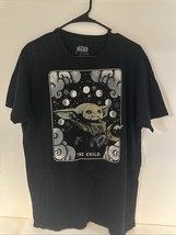 STAR WARS / MANDALORIAN, BABY YODA -THE CHILD T-SHIRT / BLACK,  SZ. LARGE - $9.85